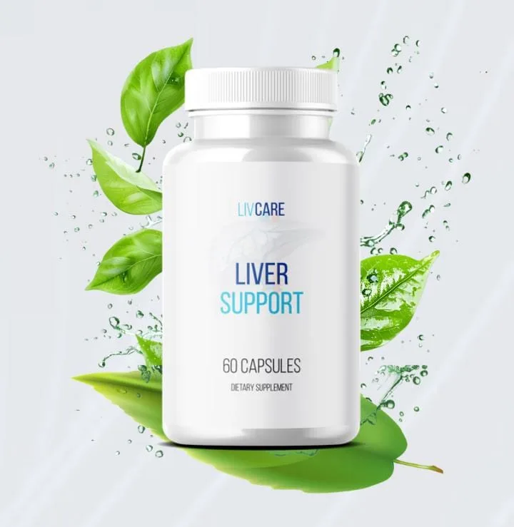 LivCare Liver Support Supplement – Natural Detox Formula with 60 Capsules for Liver Health, Cleanse, and Protection